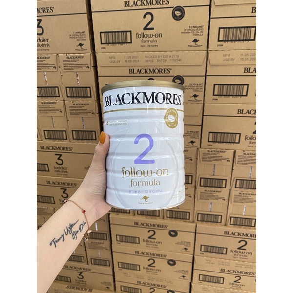 Sữa Blackmores Úc đủ số 1 2 3 900gr date 2023