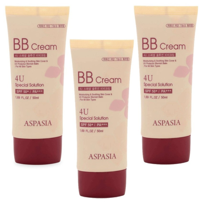 Kem Nền Chống Nắng Aspasia 4U Special BB Solution Cream SPF50 Pa+++