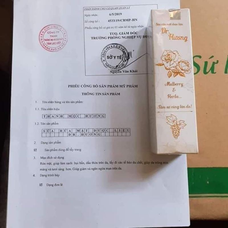 Sữa rửa mặt Dr.Hương (Chính hãng) | BigBuy360 - bigbuy360.vn