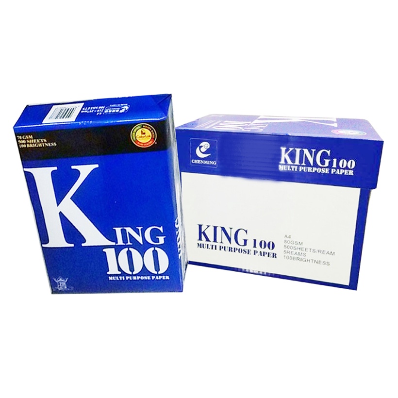 Giấy in, photo King A4/70gsm - 500 tờ/ram