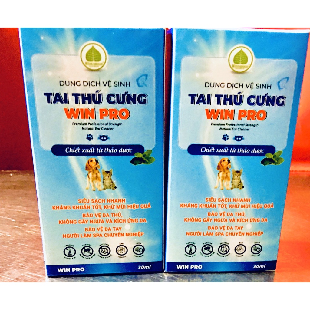 [MỚI] DUNG DỊCH VỆ SINH TAI CHO THÚ CƯNG WIN PRO