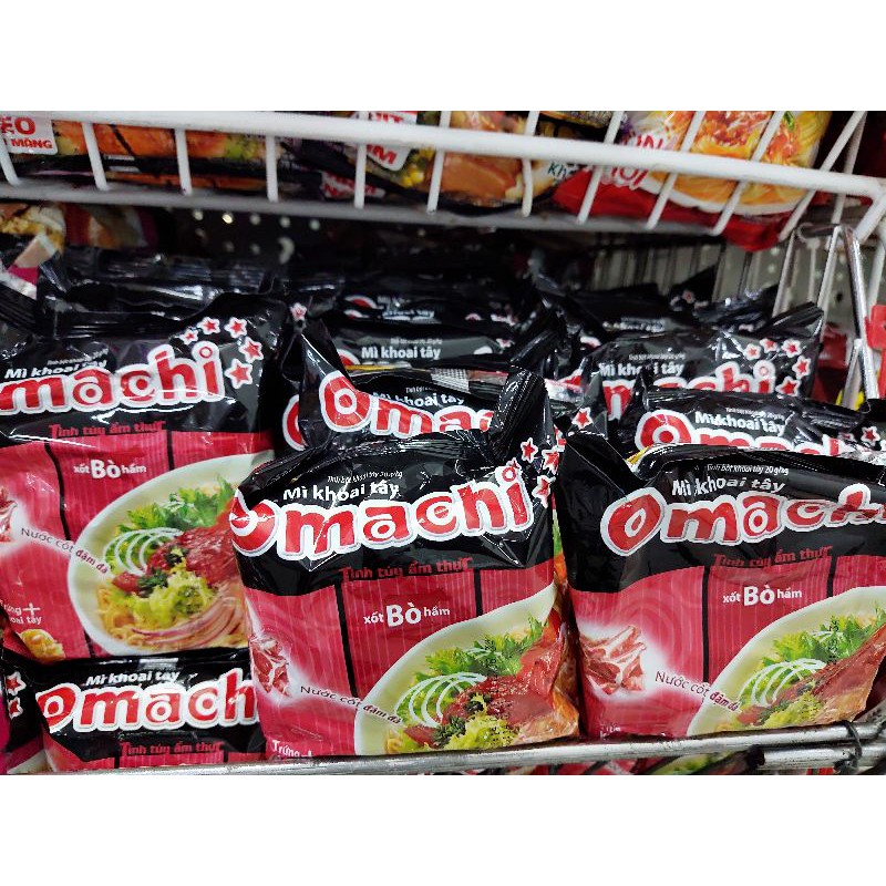 1 THÙNG MỲ TÔM OMACHI CHUA CAY Date xa | BigBuy360 - bigbuy360.vn