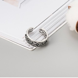 Nhẫn Bạc Thái S925 Cho Nữ Cá Tính N-1711