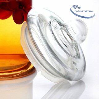 Bình Ngâm Rượu Sâm Thủy Tinh Trơn 19 Lít