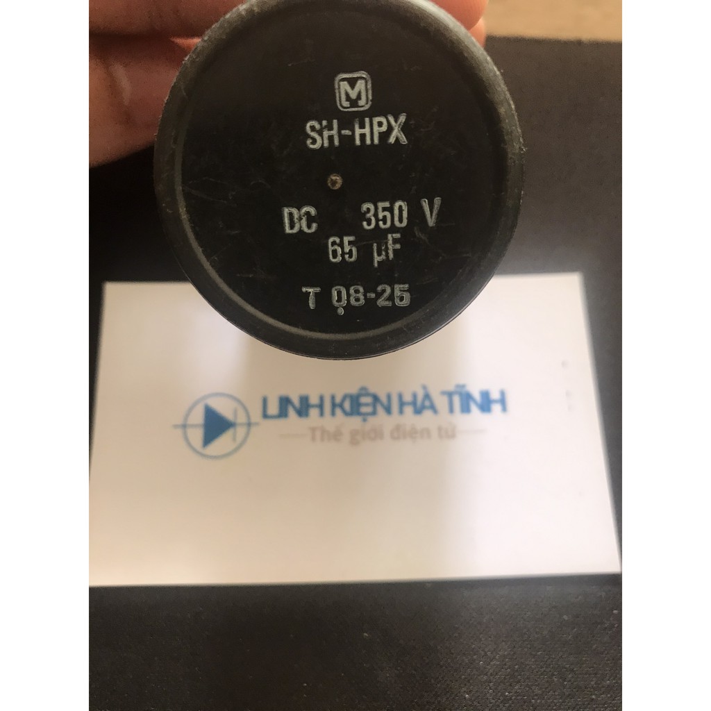 Tụ điện 65uf 350V tụ nguồn bo điều hòa tụ 350V 65uf hàng tháo máy nhật