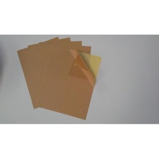 decal da bò, màu vàng (xấp=100 tờ)