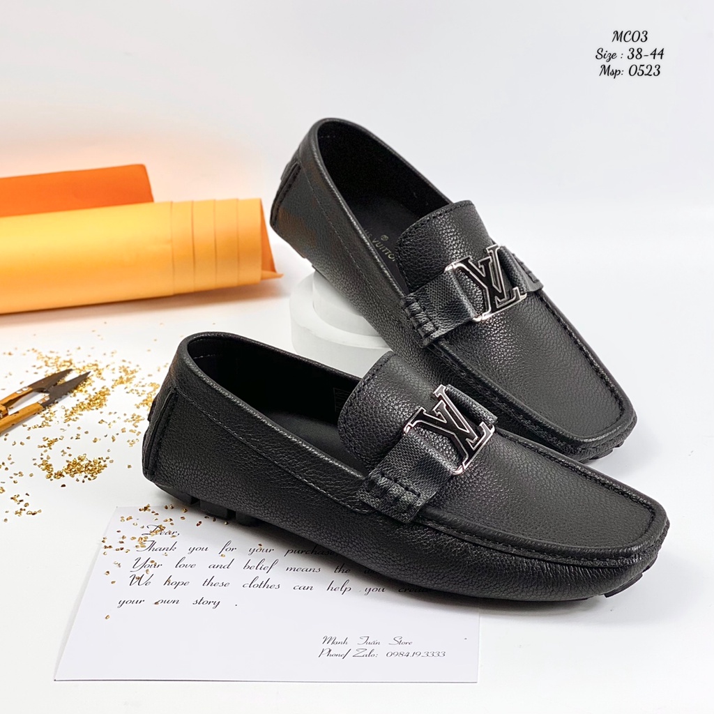 Giày Moccasin Nam MC03 Da bò cao cấp