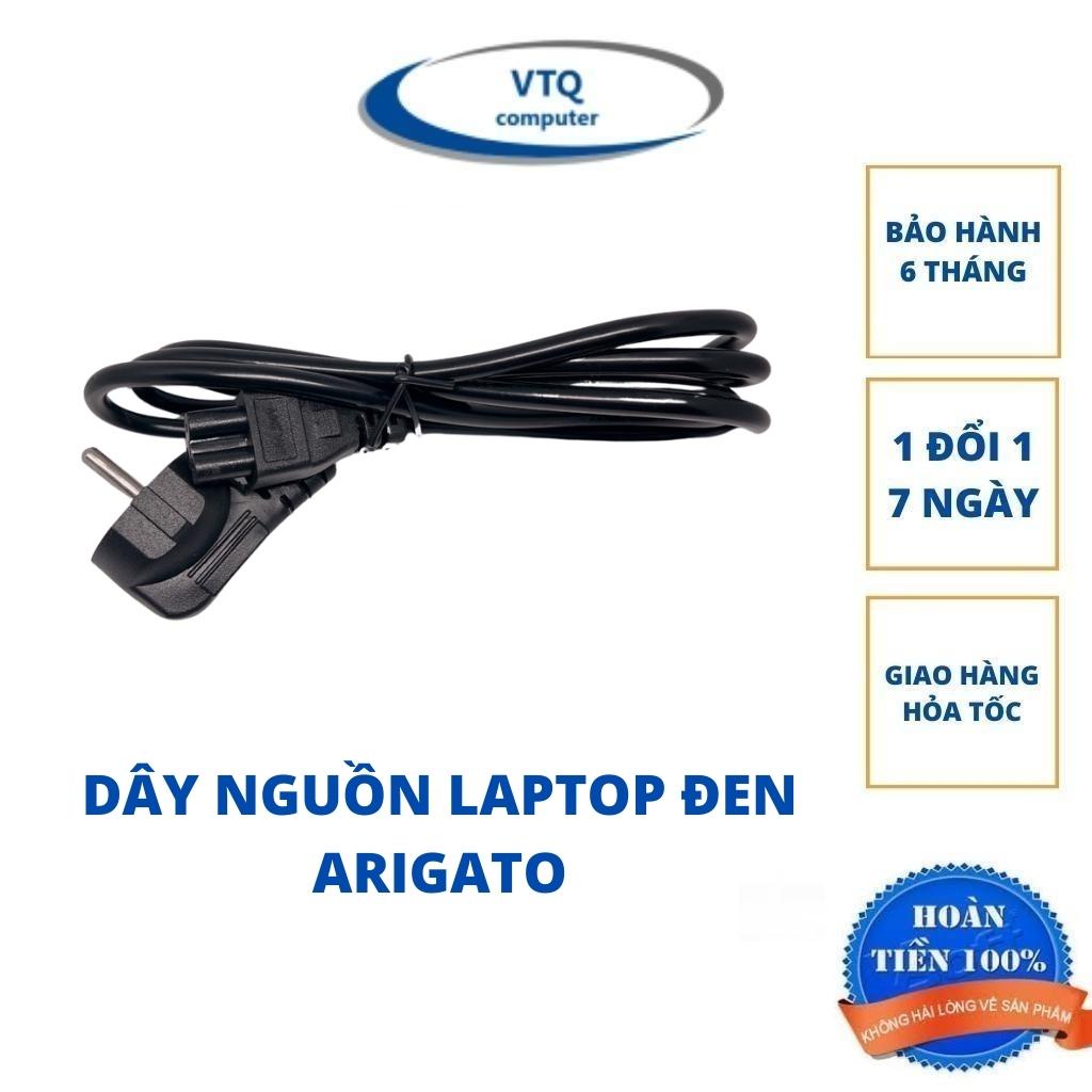 Dây nguồn laptop tròn 1.5m,dây laptop dẹt,dây nguồn laptop xám arigato hàng chất lượng