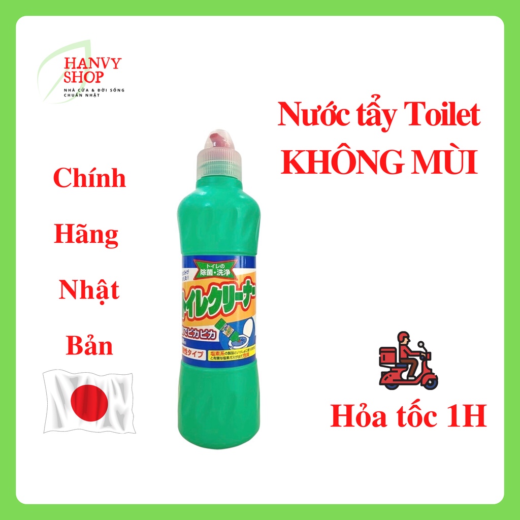 Nước Tẩy Toilet Không Mùi MITSUEI Chính Hãng Nhật Bản 500ML