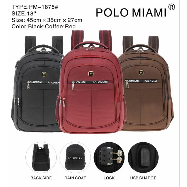 Túi Xách Polo 18 Inch Thời Trang Cho Nữ