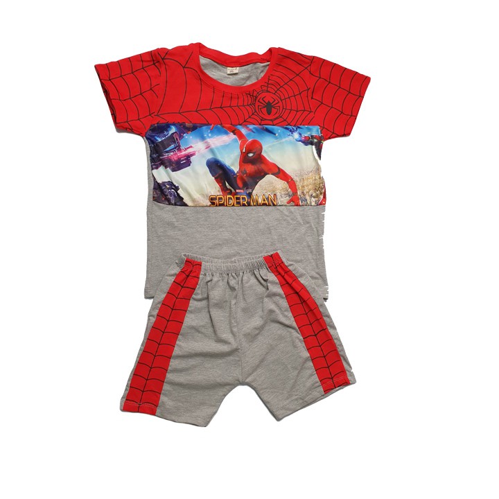 Bộ quần áo bé trai siêu nhân Nhện