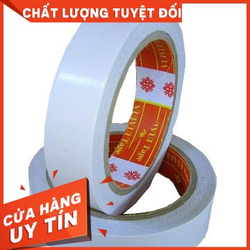 [HOT][XẢ KHO 3 NGÀY] BĂNG KEO 2 MẶT CÁC SIZE 1.2F, 2.5F, 5FCòn hàng