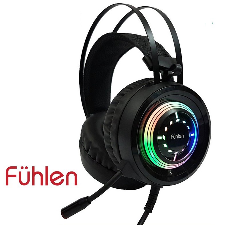 Tai nghe Fuhlen H-200 LED RGB,  cổng USB âm thanh 7.1 Ninza phân phối