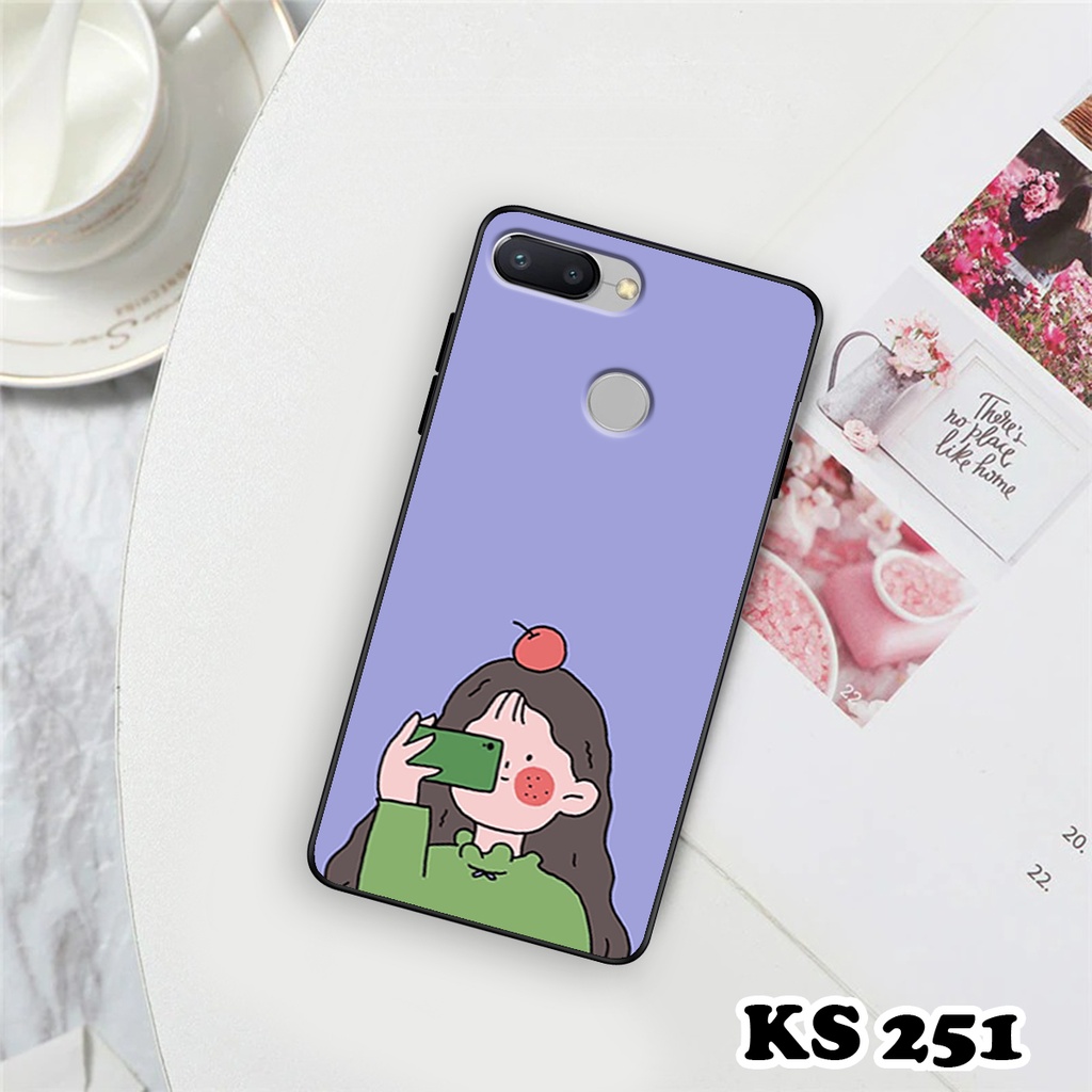 Ốp lưng Xiaomi Redmi 6 - Redmi 6A - Redmi 6X - Redmi 6 Pro - Ốp in hình bé gái siêu đáng yêu, thời trang