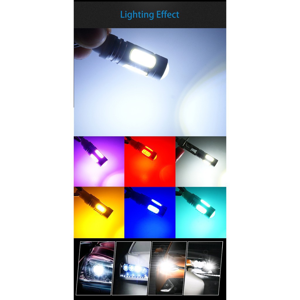 2 Bóng đèn led T10 7.5W chuyên dùng cho xe hơi