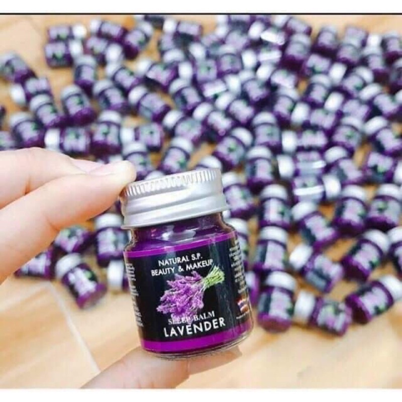 01 Lọ Dầu Cù Là Giúp Ngủ Ngon Lavender 15gr Chính Hãng Thái Lan