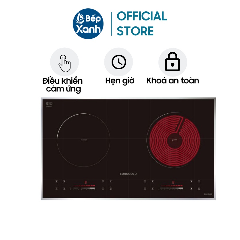 [FREESHIP HCM] Bếp Điện Từ EUROGOLD EUH2110 - Mặt Kính SchottCeran