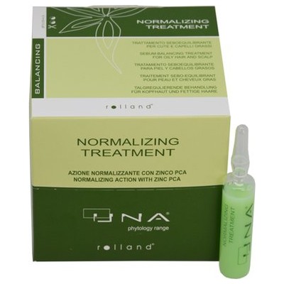 Tinh chất cân bằng cho tóc dầu (tinh dầu chè và thực vật) UNA Rolland Normalizing Treatment 12x10ml