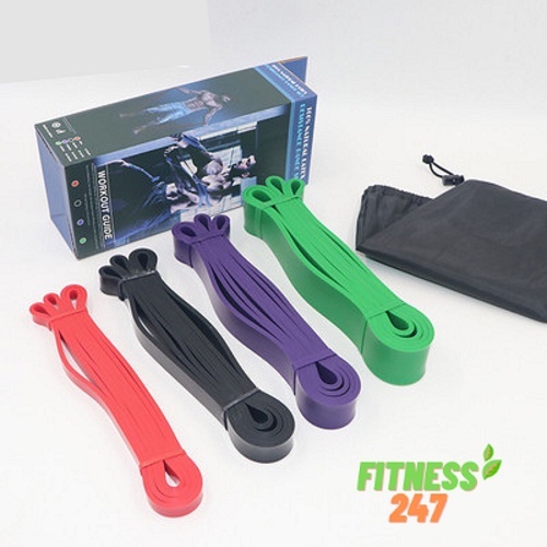 Dây Kháng Lực Power Band Tập Gym, Dây Cao Su Đa Năng Hỗ Trợ Tập Luyện Toàn Thân Cao Cấp