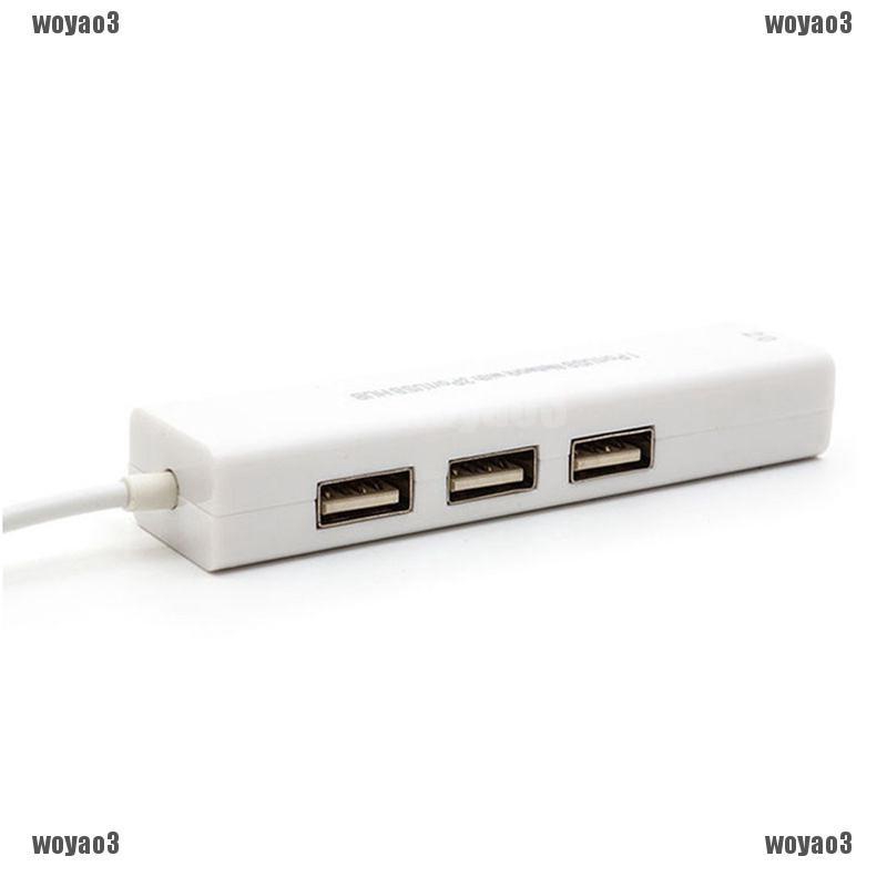 Bộ ChuyểN ĐổI Từ USB 2.0 Sang LAN / RJ45 Gigabit Ethernet 3 USB 2.0