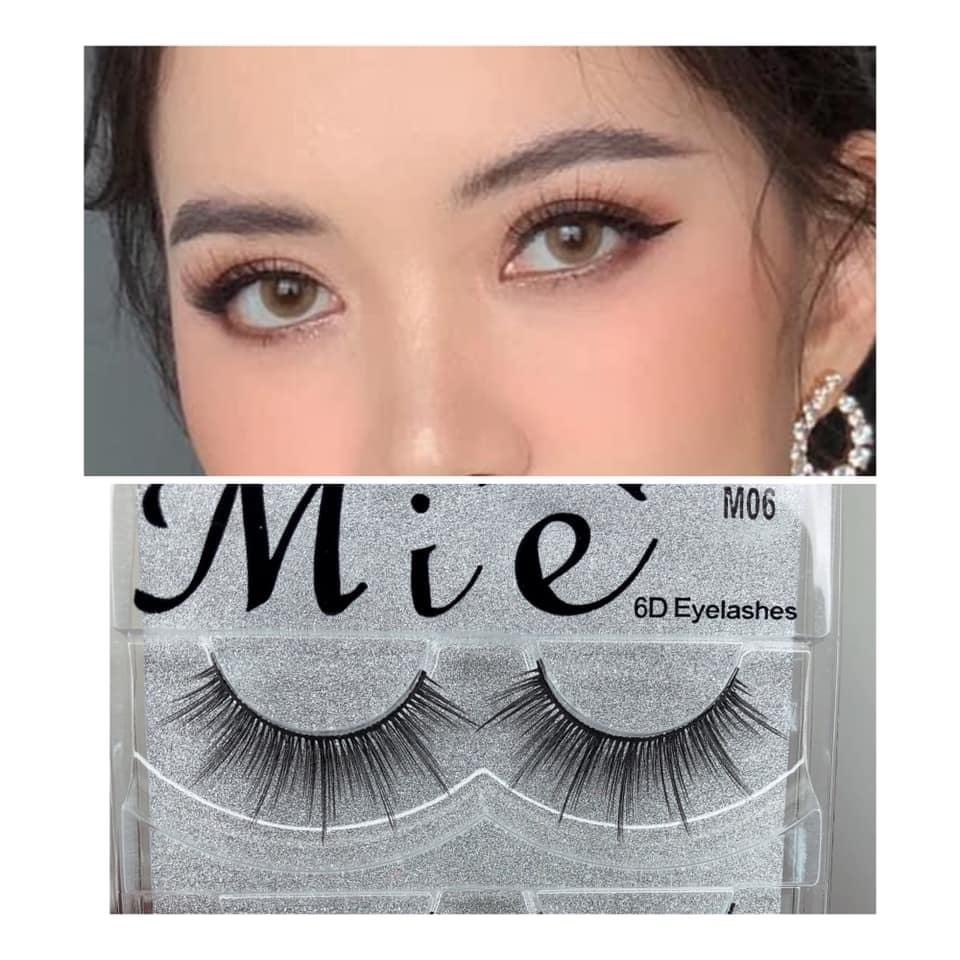 Mi giả Mie 6D tự nhiên siêu đẹp 5 cặp chuyên dùng cho makeup