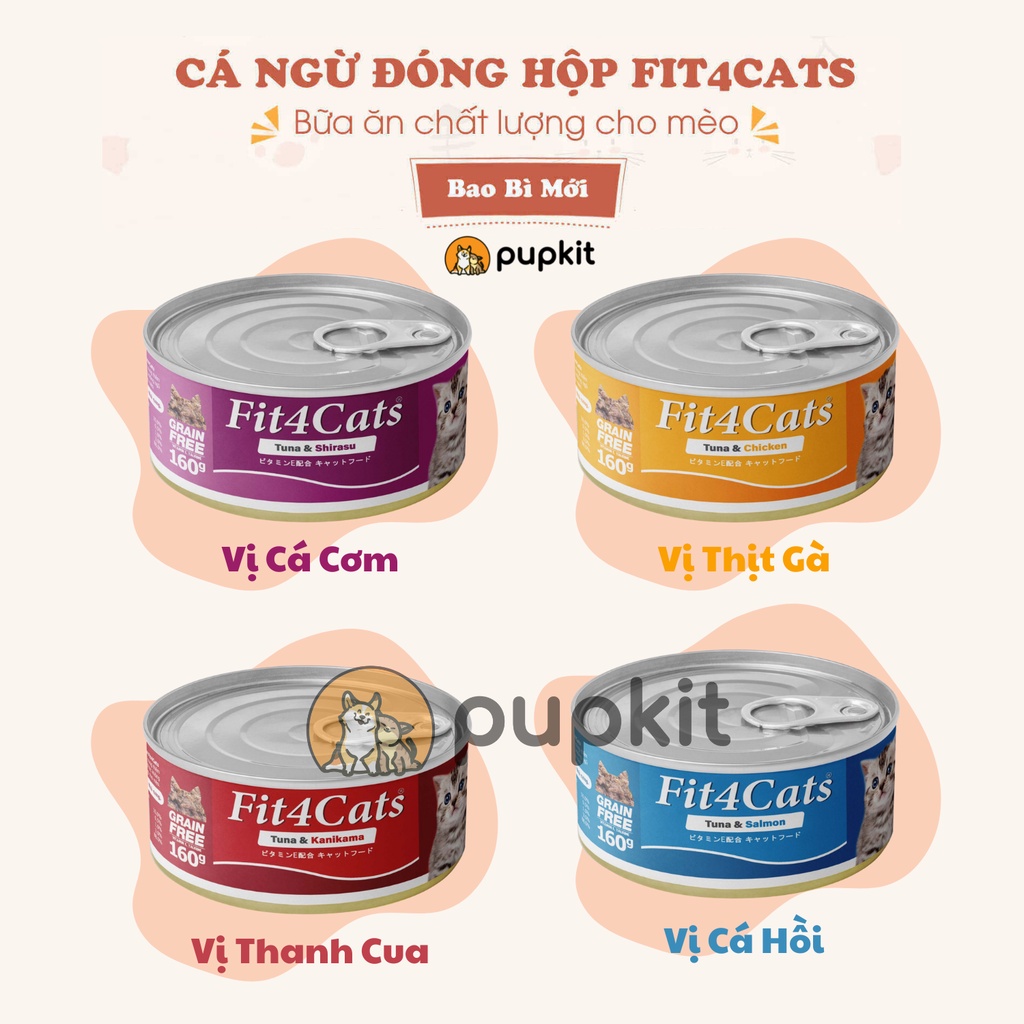 PATE MÈO FIT4CATS DÀNH CHO MÈO - NHẬT BẢN
