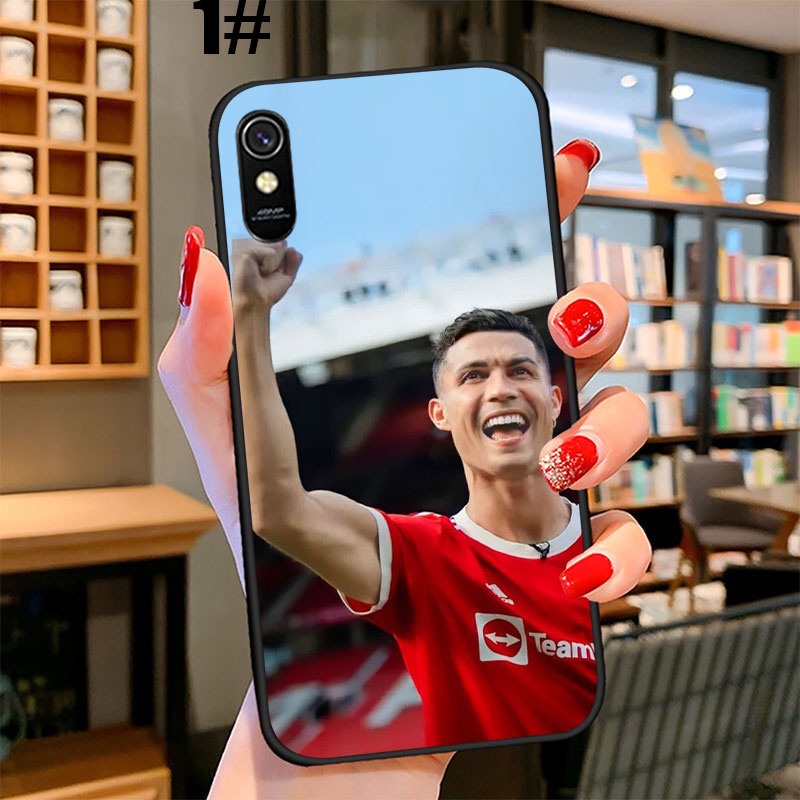 Ốp điện thoại in hình Cristiano Ronaldo cho XIAOMI REDMI NOTE 8 7 PRO 10X 9A 8T 8A 8 7 UOL34 CR7
