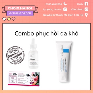 COMBO phục hồi da toàn diện 3 sản phẩm