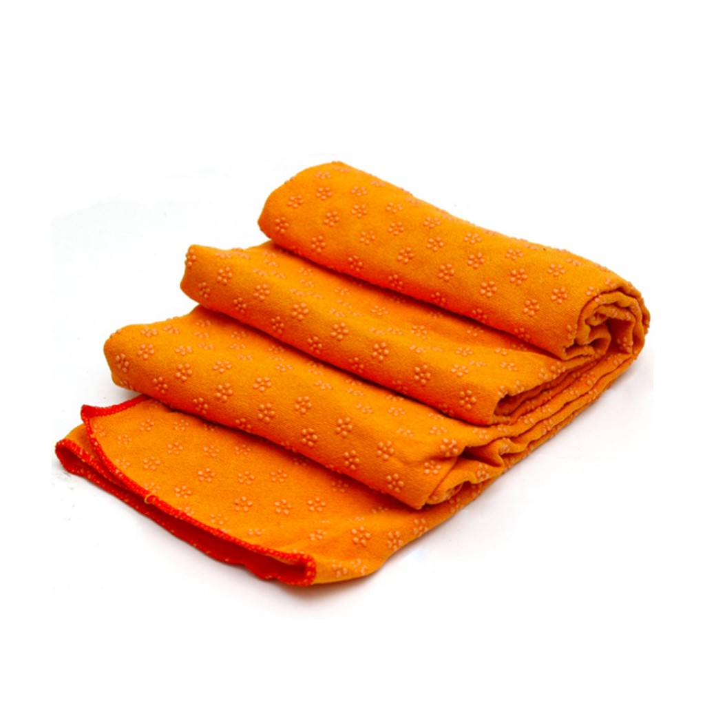 Khăn Trải Thảm Yoga KTT01 Chất Liệu Microfiber Dày Chống Trượt Thấm Mồ Hôi Cao Cấp [Tặng Túi Đựng Khăn] | BigBuy360 - bigbuy360.vn