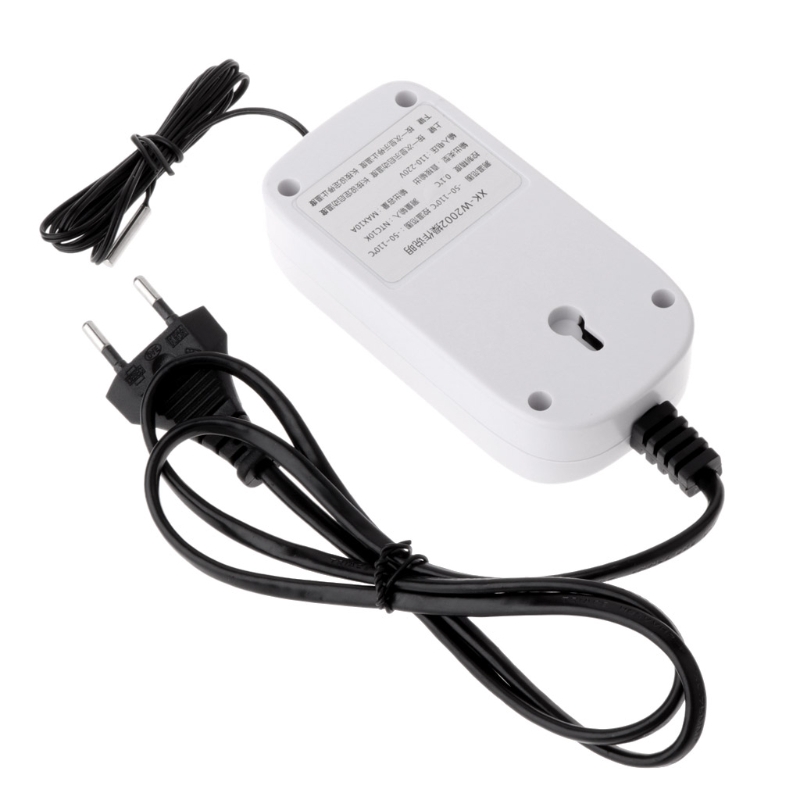 Bộ điều chỉnh nhiệt kỹ thuật số -50 ~ 110C công tắc điều khiển AC 110-220V kèm cảm biến NTC
