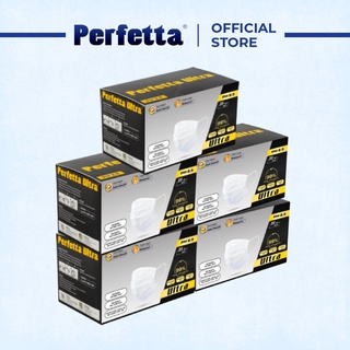 Combo KTYT Perfetta Ultra [ khẩu trang y tế cao cấp kháng khuẩn 4 lớp](35 cái /hộp)