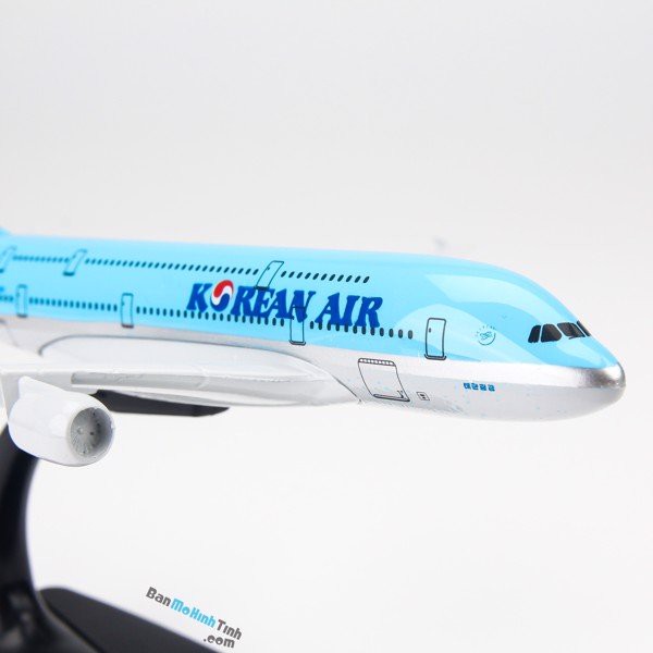 Mô hình máy bay Korean Air Airbus A380 20cm Everfly