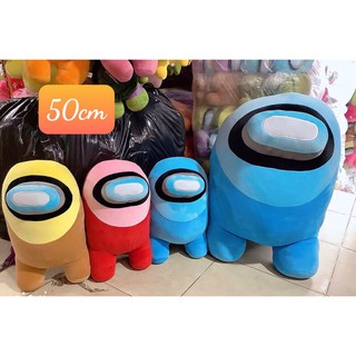 GẤU BÔNG AMONG US 50cm Mắt Lòi Siêu To Cao Cấp,Chất Miniso Mềm Nhũng