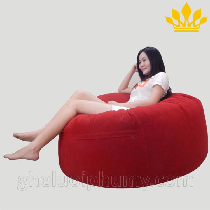 Ghế lười hạt xốp Phú Mỹ hình trứng GH-HTRU-DOSA-080