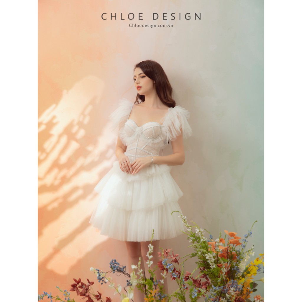 Váy thiết kế cao cấp Chloe Design -  LAKITA 20 - Có thể thay đổi nhiều màu và may theo số đo riêng