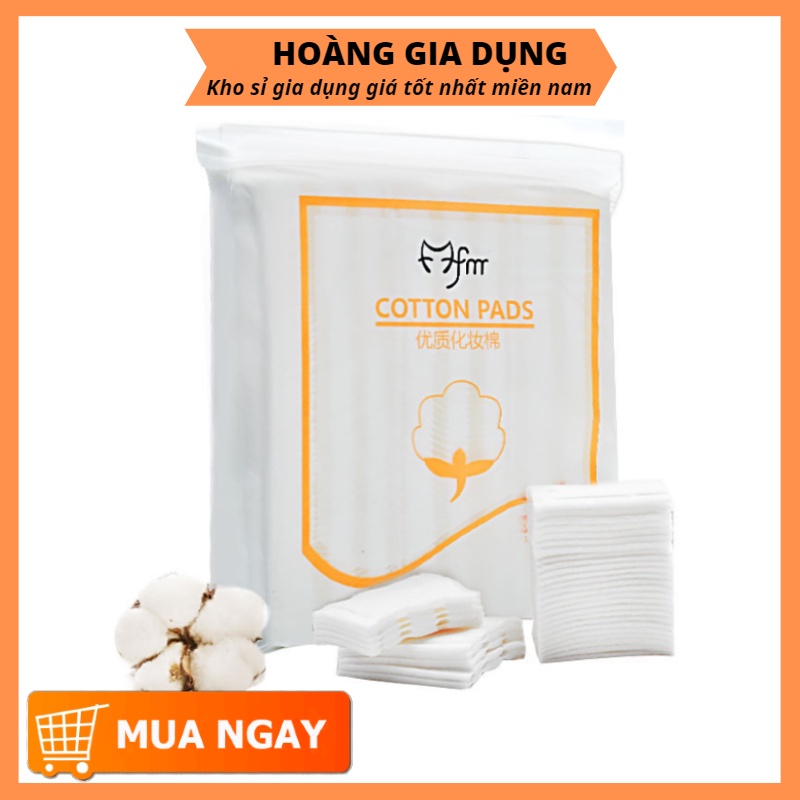 (Sỉ 20.8k) Bông Tẩy Trang 222 Miếng Cotton Pads H079