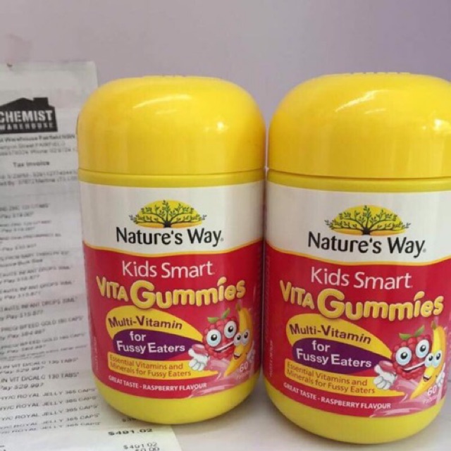 Kẹo Nature Way Multi Vitamin cho bé biếng ăn