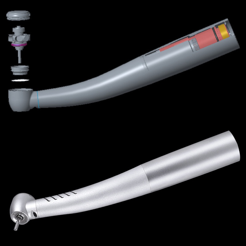 Tay khoan tuabin tốc độ cao có đèn LED sợi quang loại Kavo chất lượng tốt cho nha khoa