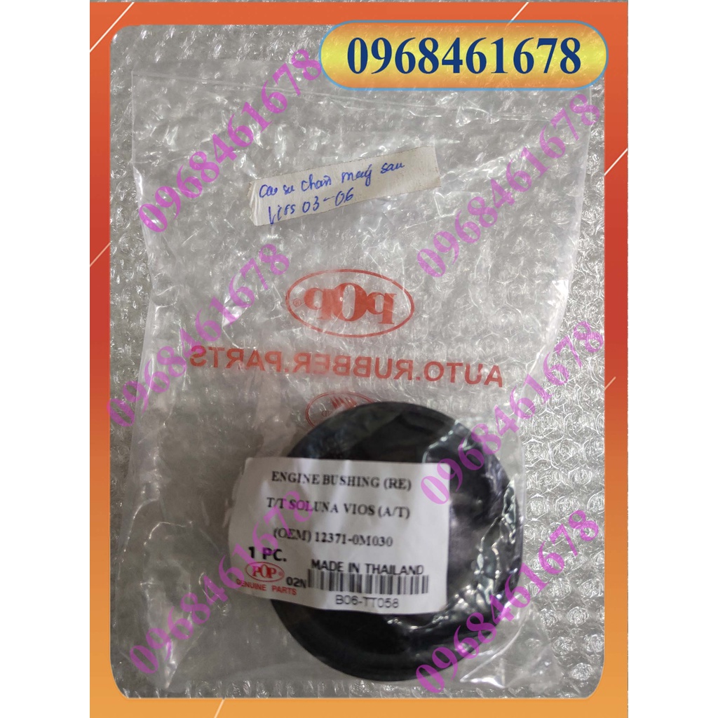 Cao su chân máy sau Vios 2002-2007-hàng thái lan cao cấp