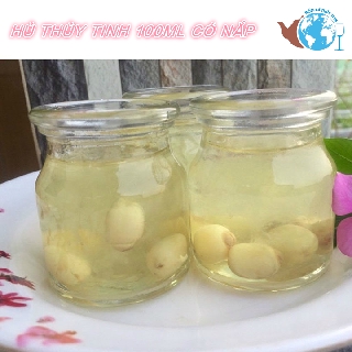 Hũ Thủy Tinh sữa chua 100ml