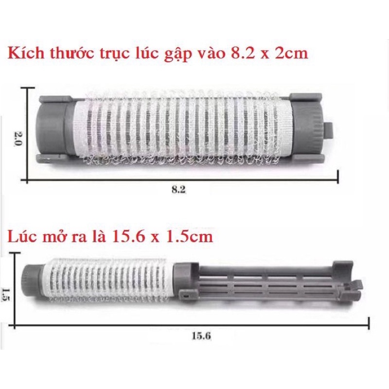 Bộ 10 Xương Uốn, Trục Uốn Phồng Chân Có Lông Gai Morgan Perm