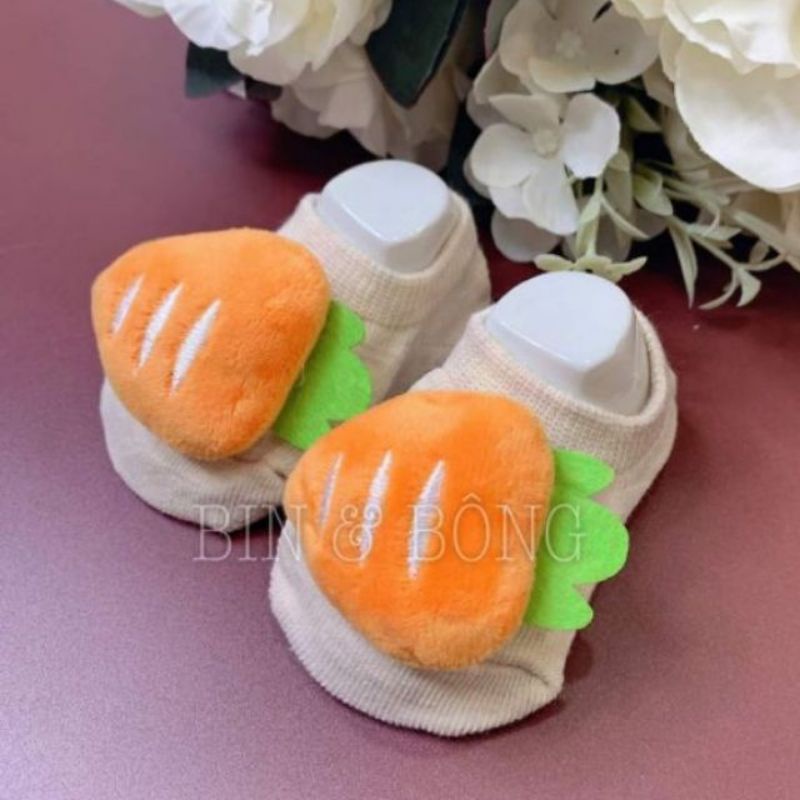 Tất Thú 3D Có Chống Trượt Cho Bé 0-12 Tháng