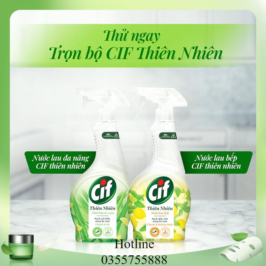 NƯỚC TẨY RỬA ĐA NĂNG SIÊU NHANH CIF chai 520ml