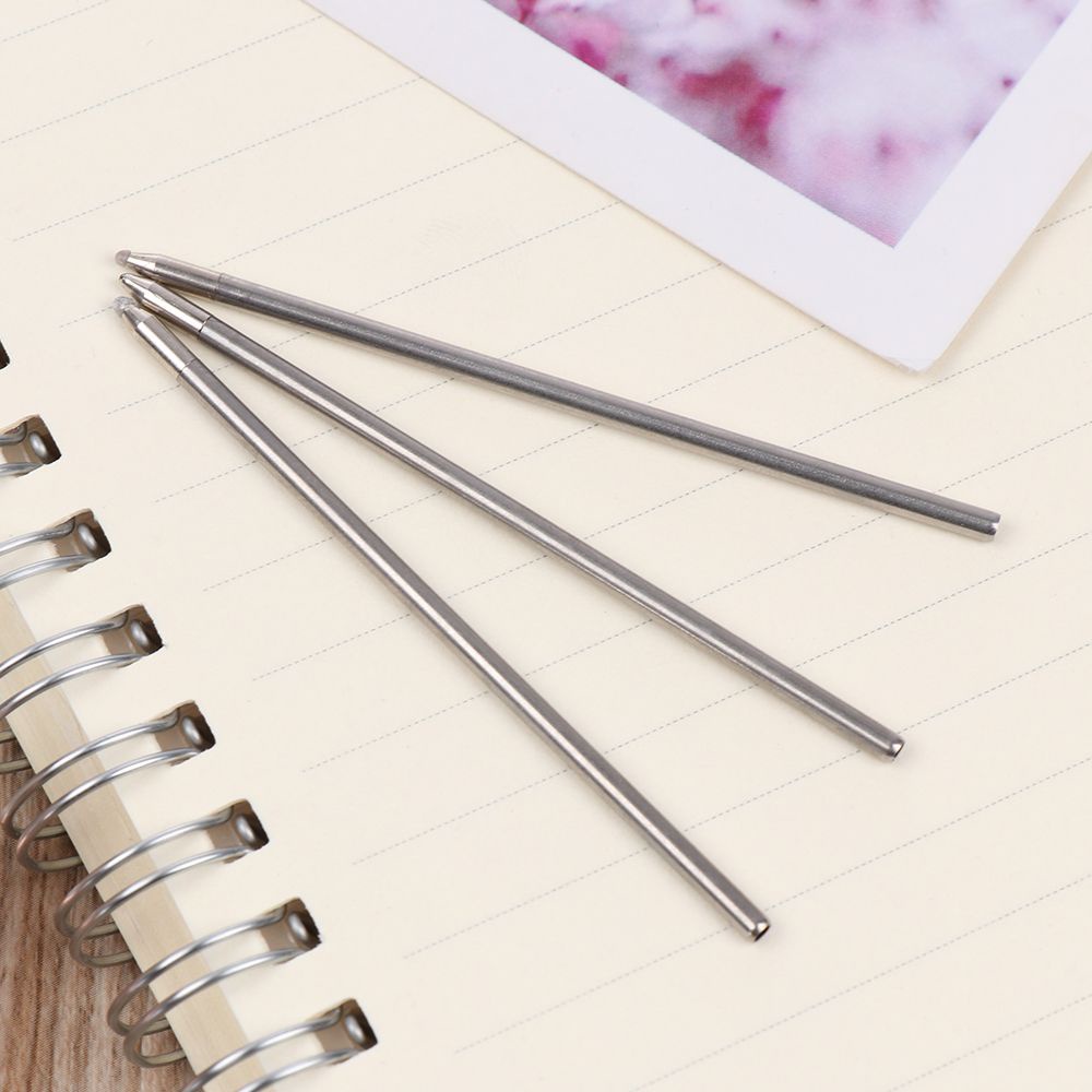 Set 5 Ruột Bút Bi Thay Thế Màu Đen / Xanh Dương / Đỏ Nhiều Màu