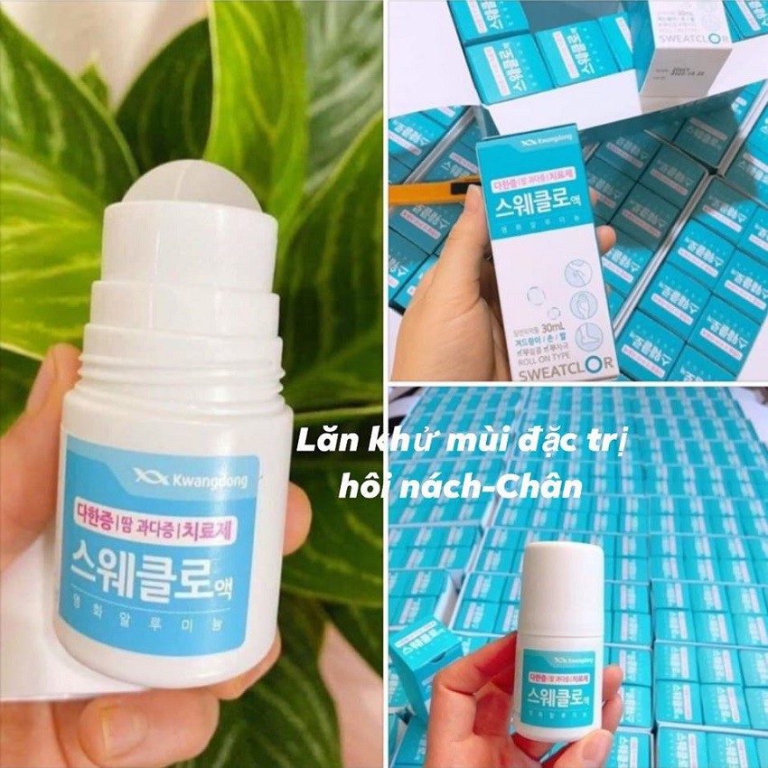 Lăn khử mùi cho nách, chân, mồ hôi tay/ Lăn nách Kwangdong Hàn Quốc 30ml | BigBuy360 - bigbuy360.vn
