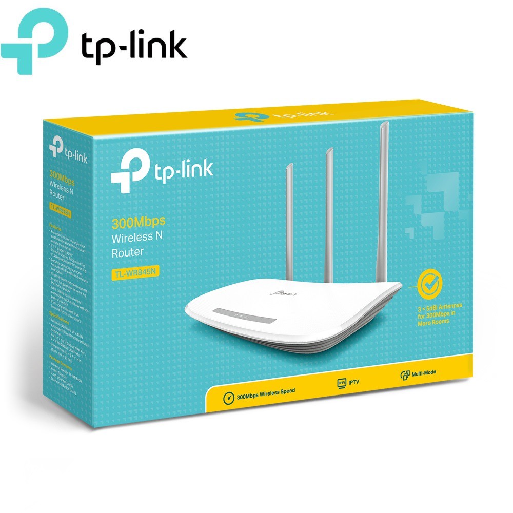 Router không dây chuẩn N 300Mbps TP-Link TL-WR845N - Bảo hành chính hãng 24 tháng