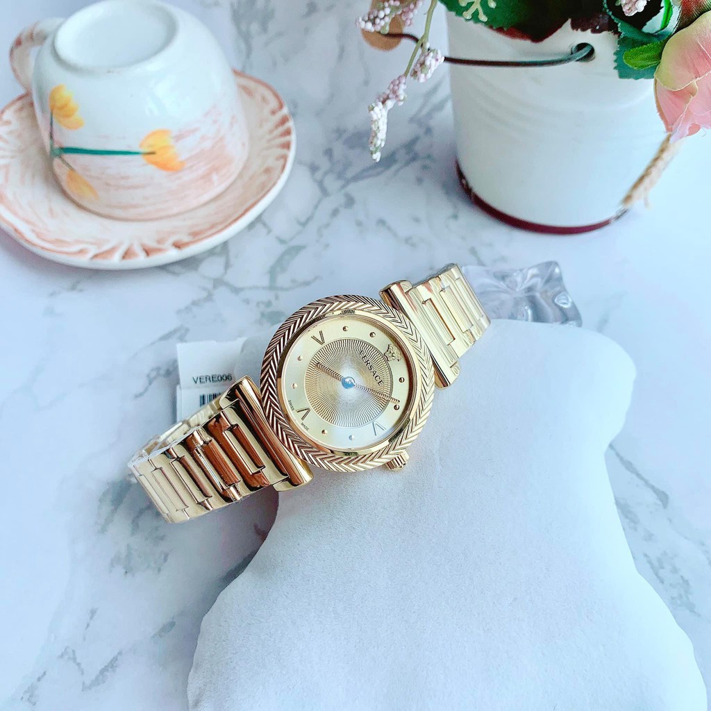 Đồng hồ nữ chính hãng Versace V-motif VERE00618 - Máy Quartz pin Thụy Sĩ - Kính Sapphire