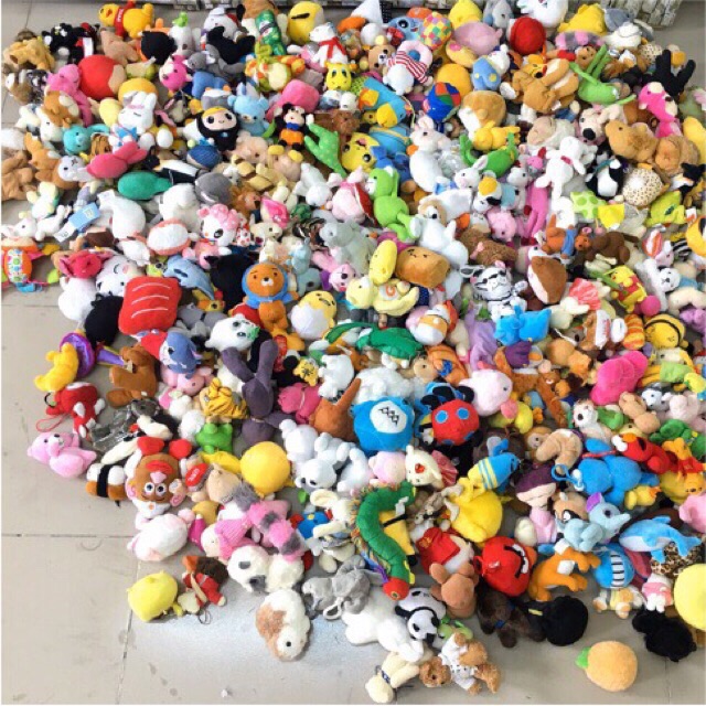 MK4]Móc khóa Gấu bông si mini