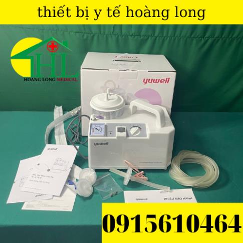 Máy Hút Dịch Mũi Họng 1 Bình Yuwell 7E-A Người Lớn - Trẻ Em