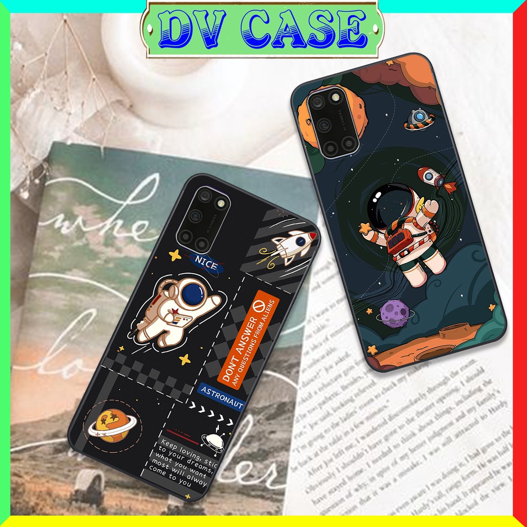 Ốp Lưng Oppo A52 /A92 - Oppo A53 in hình Phi hành gia độc lạ đẹp